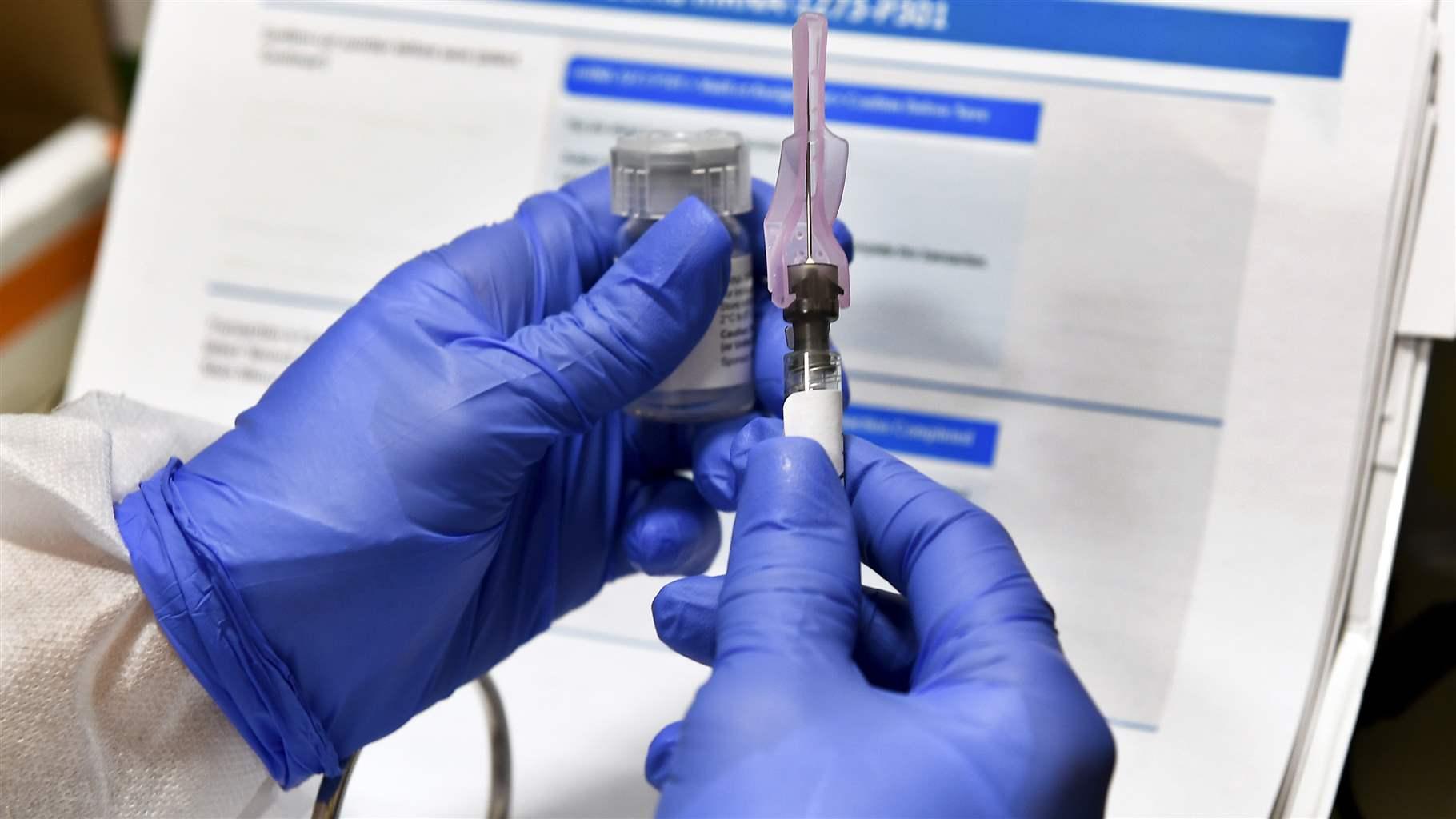 Vaccines distributed to health care providers including school nurses