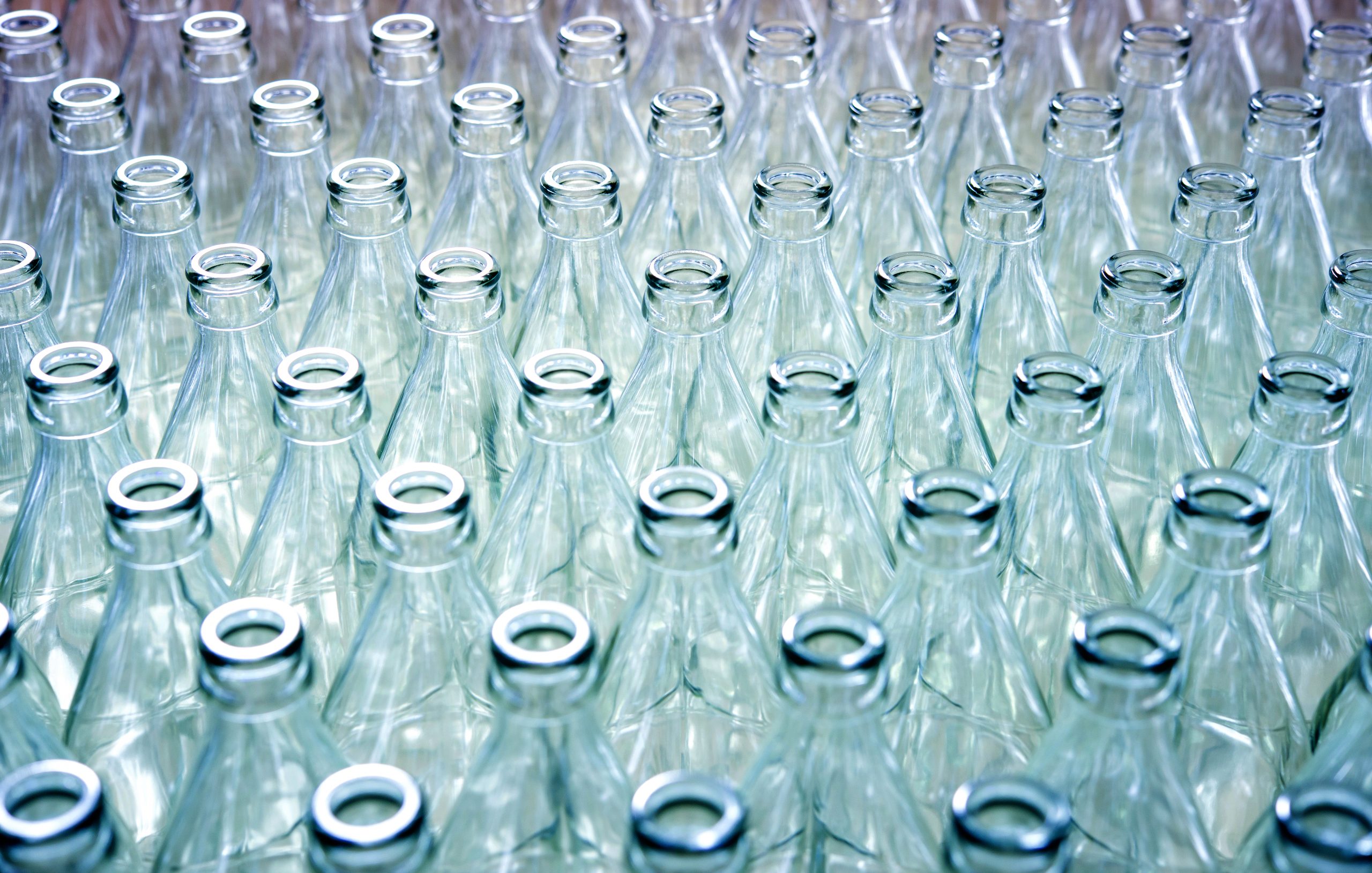 Only Ten Percent of Recycled Glass Gets Used Again