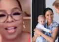 Oprah Winfrey snubs rumors that she will be named godmother of Meghan and Harry’s daughter Lilibet