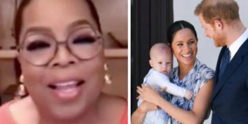 Oprah Winfrey snubs rumors that she will be named godmother of Meghan and Harry’s daughter Lilibet