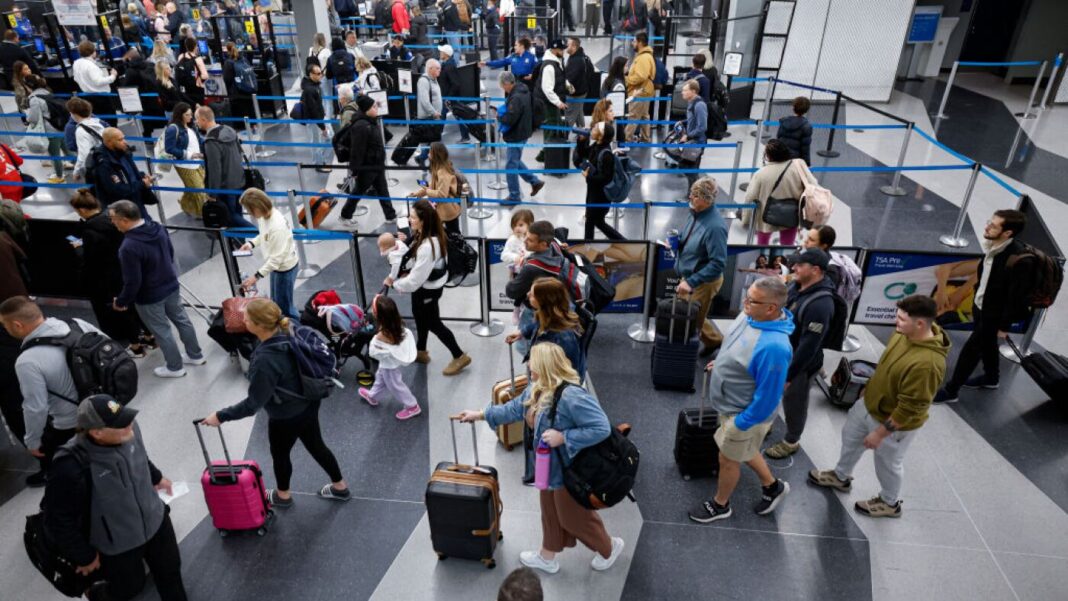 Severe weather threatens Thanksgiving travel for millions as officials warn of delays : NPR