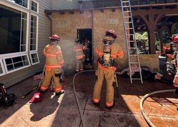 Fire contained after crews respond to structure fire in South Salem