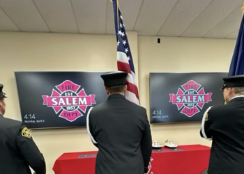 Salem Fire Department recognizes new paramedics, leadership promotions, and service milestones