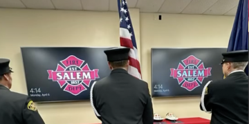 Salem Fire Department recognizes new paramedics, leadership promotions, and service milestones