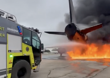 Salem firefighters complete specialized aircraft rescue and firefighting recertification training