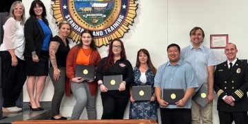 Salem Fire Department welcomes graduates of Basic Telecommunicator Academy