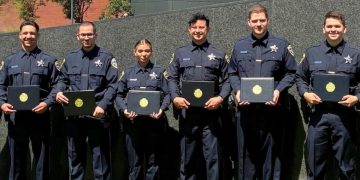 Salem Police Department celebrates graduation of six new recruits